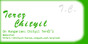 terez chityil business card